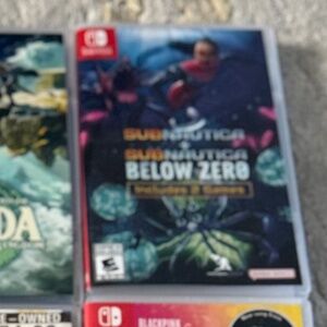 Nintendo Switch Subnautica _ Subnautica Below Zero Game